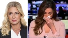 بالفيديو/ زميلة الإعلامية اللبنانية نجوى قاسم تنهار بالبكاء مباشرة على الهواء بعدما أعلنت خبر وفاتها