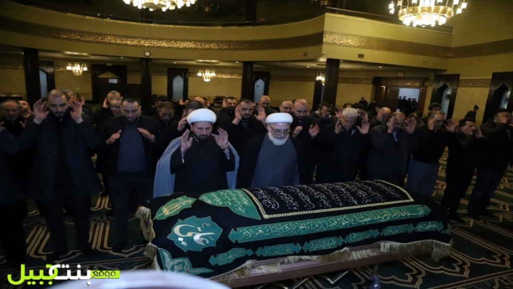 بالصور/ تقبل التعازي بالمرحوم محمد عبد الأمير فرج (ابو مروان) في المركز الاسلامي في مدينة ديربورن الاميركية