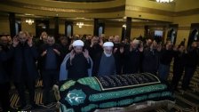 بالصور/ تقبل التعازي بالمرحوم محمد عبد الأمير فرج (ابو مروان) في المركز الاسلامي في مدينة ديربورن الاميركية