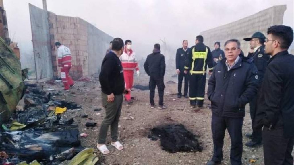سكاي نيوز: سفارة أوكرانيا في إيران تتراجع عن الإشارة إلى أن سبب سقوط الطائرة عطل في المحرك