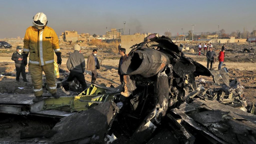 الرئيس روحاني اتفق مع نظيره الأوكراني على تشكيل لجنة تحقيق مشتركة بشأن الطائرة الأوكرانية