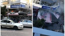 بالصور والفيديو/ إنفجار قارورة غاز أدى الى إندلاع حريق في أحد مطاعم فردان!