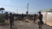 الجيش اللبناني:توقيف تسعة أشخاص عند مفرق جب جنين &ndash; كامد اللوز  لقيامهم بقطع الطريق الرئيسية وافتعال أعمال شغب
