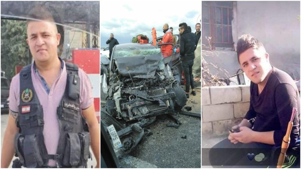 &quot;محمد ملك&quot; العسكري في الجيش اللبناني ضحية الحادث المروع الذي حصل بين ثلاث سيارات صباح اليوم عند جسر الاولي -صيدا 