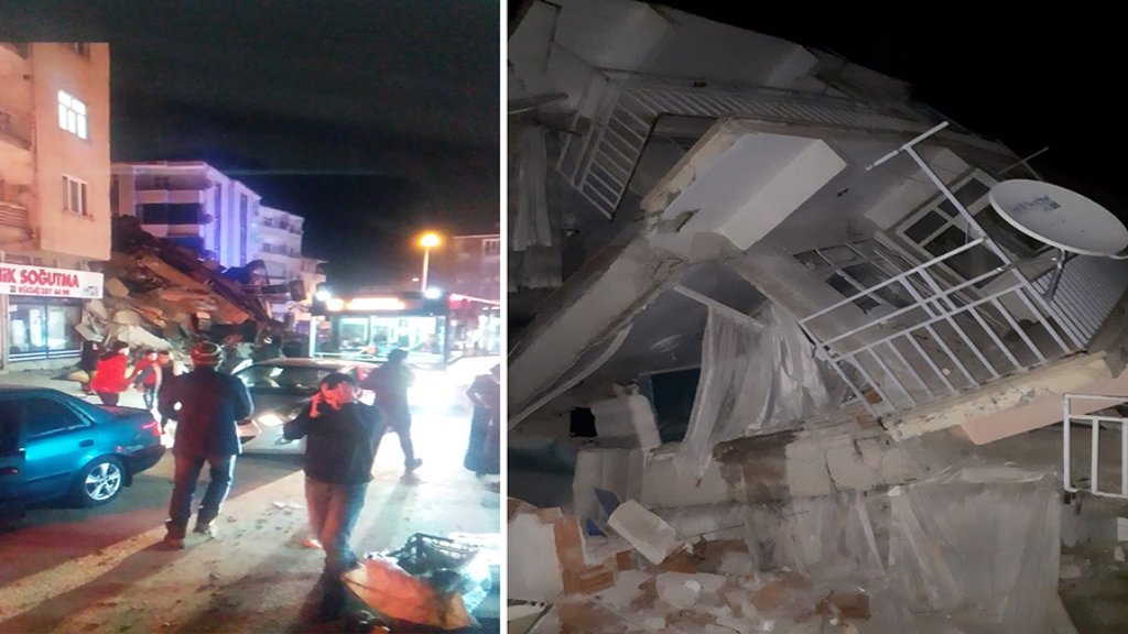 الداخلية التركية تعلن الحصيلة الأولية للزلزال: مقتل شخص وإصابة العشرات في مدينة ملاطيا