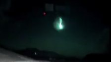 بالفيديو/ شهب نيزك ضخم عبر في سماء جبل صنين