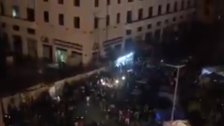 انتهاء مظاهرات بيروت من دون أي مواجهات بين المحتجين والقوى الامنية