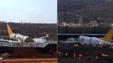 والي إسطنبول: إسعاف 52 جريحاً جراء خروج طائرة الركاب عن المدرج في مطار صبيحة غوكشن