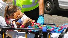 حادثة مؤسفة أدخلت الطفلة قمر ابنة كترمايا إلى المستشفى بعدما التف حبلٌ حول عنقها!