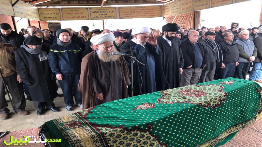 بنت جبيل شيعت المرحوم الحاج علي محمد حسن سعد إلى مثواه الأخير