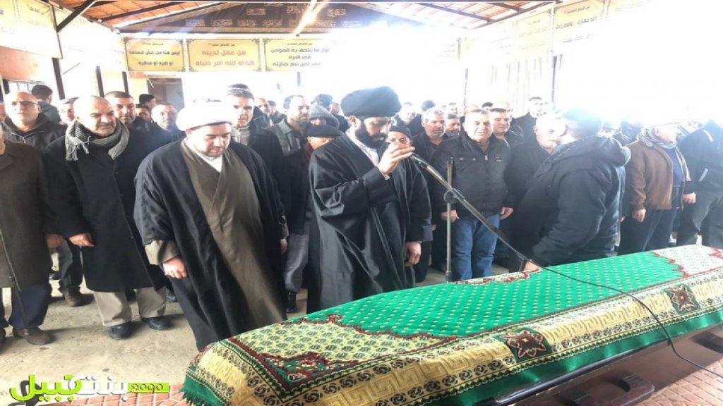 بنت جبيل شيعت المرحوم الحاج حسين إبراهيم بزي (ابو جعفر) إلى مثواه الأخير