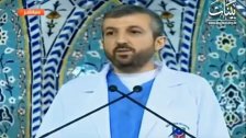 بالفيديو/ لفتة قيّمة...طبيب &rlm;يشرح للمُصلّين بعد خطبة الجمعة على ⁧‫منبر مسجد الإمامين الحسنين‬⁩ (ع) سبل الوقاية من فيروس كورونا