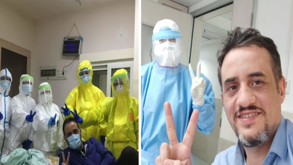 بالصور/ محمد أول ناجٍ عربي فلسطيني في ووهان يتعافى من كورونا...هذا ما رواه عن رحلة العلاج والحجر!