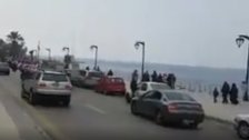 بالفيديو/ شرطة بلدية بيروت توجه نداء عبر مكبرات الصوت لاخلاء الكورنيش البحري فوراً