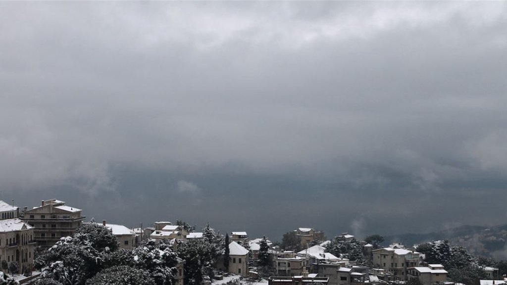 لبنان تحت تأثير منخفض جوي اعتبارا من مساء الثلاثاء.. الطقس يتحول إلى متقلب وماطر