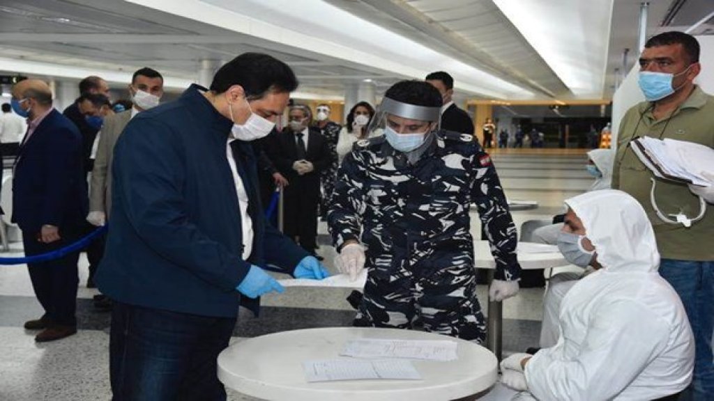 دياب في دردشة مع الصحافيين: الاثنين ستكون الرحلة الاخيرة قبل تقييم الوضع للبناء على ضوء ننائجها الاستمرار بعمليات الاجلاء او وقفها