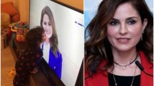 الوزيرة منال عبد الصمد تنشر صورة طفل يقبّلها على شاشة التلفاز..."لامست شعوري كأم قبل أي شيء الله يحفظ اولاد الجميع"
