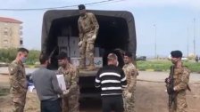 الجيش اللبناني وزع 600 حصة غذائية على عائلات طرابلسية
