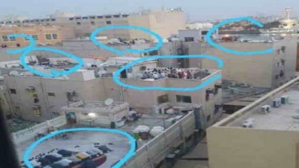 بالصور/ جدل في مصر بعد التجمعات على أسطح المنازل لأداة صلاة الجماعة بسبب إقفال المساجد