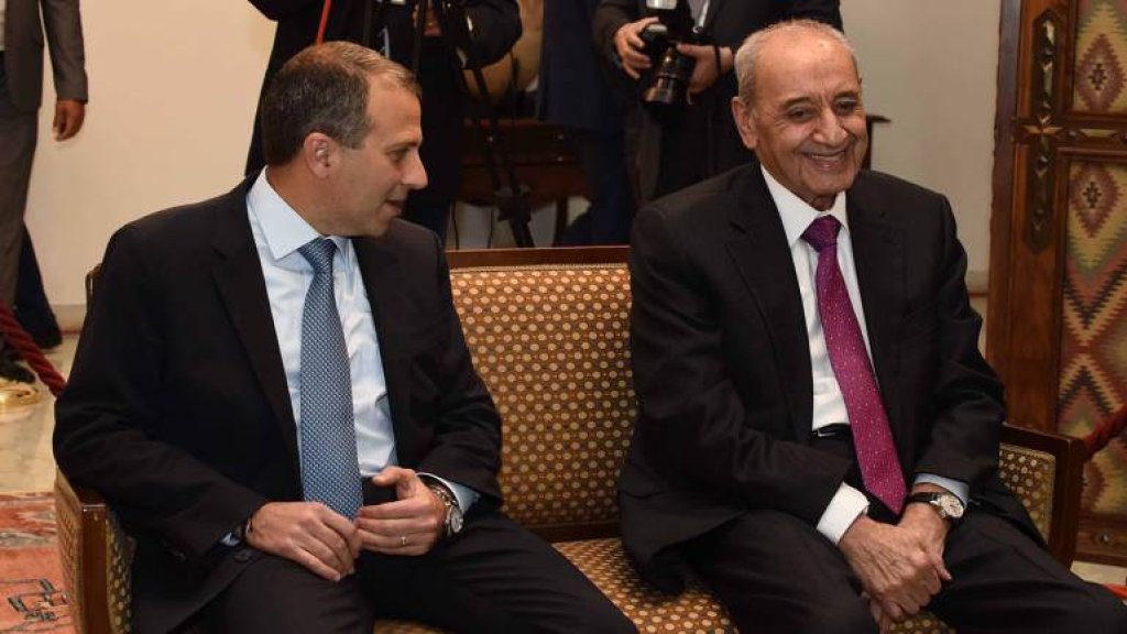 لقاء مرتقب بعد قليل بين الرئيس بري وباسيل في عين التينة (OTV)