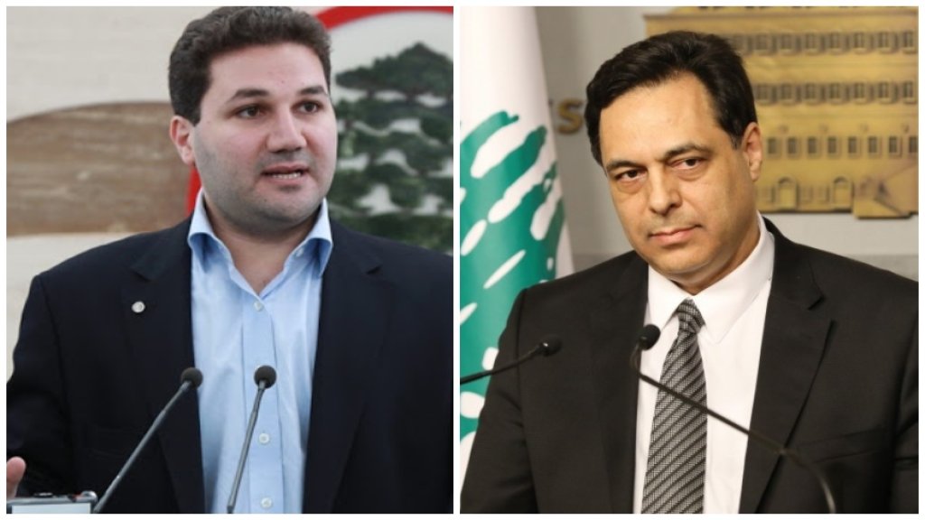 نديم الجميل للرئيس دياب: اسأل من أتوا بك رئيسا لماذا لم يبق أي صديق للبنان