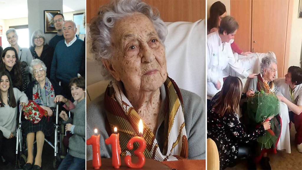 "ماريا" أكبر معمّرة إسبانية تسجل تعافيها من كورونا...عمرها 113