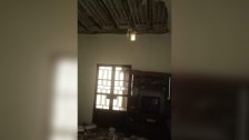 بالصورة/ العناية الإلهية تنقذ عائلة في تفاحتا - صيدا بعد انهيار سقف إحدى غرف المنزل 