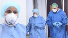  بالفيديو/ عيد الفطر في "قسم كورونا" بمستشفى الحريري.. ممرضون محرمون من أولادهم وعائلاتهم: "ثمّة حرقة.. نتمنّى أن نجتمع العيد المقبل سوياً دون حواجز"