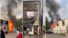 بالفيديو/ آثار دمار هائلة في مدينة منيابوليس بعد ليلة صاخبة شهدت إحراق مبان وتكسير محلات ومراكز تجارية