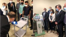 بالصور/ طلاب من كلية العلوم في الجامعة اللبنانية يقدمان جهازان طبيان لمستشفى الهراوي من تنفيذهم