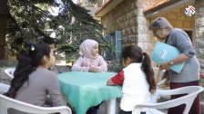 بالفيديو/ &quot;جورجيت&quot; تسعينية لبنانية تكرس وقتها لتعليم الأطفال من اللاجئين السوريين في لبنان