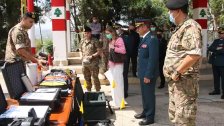 بالصور/ الجيش اللبناني تسلّم عتاد للوقاية من أسلحة الدمار الشامل مقدم كهبة من السلطات الإيطالية