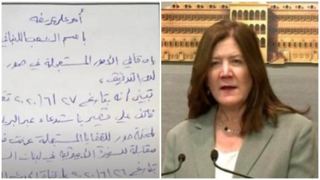 السيدة فاتن قصير التي قدمت الاستدعاء الى القاضي مازح ضد تصريحات السفيرة الاميركية: &quot;استفزني تحريض السفيرة الأميركية لفئة من اللبنانيين ضد أخرى&quot;
