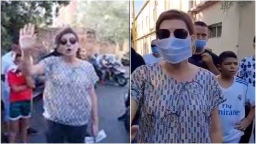 بالفيديو/ بولا يعقوبيان تتوسط تجمع أمام مركز الحجر بالكرنتينا:"استعدوا للاعتراض.. سنكمل الاتصالات لمعرفة كيف تم الاتفاق على اعتماد هذا المركز ولن نسكت عن هذا الأمر"