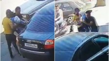 بالفيديو/  خطف إمرأة في وضح النهار في محلة السوق ببعلبك