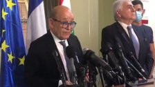لودريان: فرنسا ستقف دوما الى جانب لبنان ولكن كي ينجح المسعى على السلطات اللبنانية ان تؤدي حصتها من العمل و"ساعدوا أنفسكم كي نساعدكم"