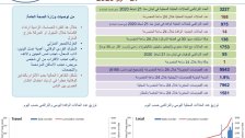 وزارة الصحة العامة: تسجيل حالة وفاة و182 إصابة جديدة بفيروس كورونا في لبنان 