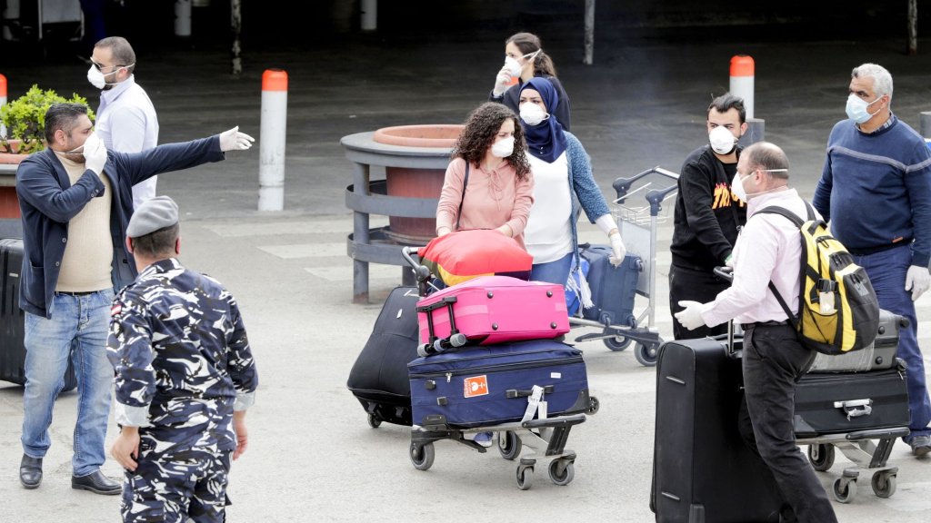 وزارة الصحة: 4 حالات ايجابية على متن رحلات إضافية وصلت إلى بيروت