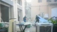بالفيديو/  لحظة وقوع إنفجار مرفأ بيروت أثناء إلتقاط عروسين الصور التذكارية