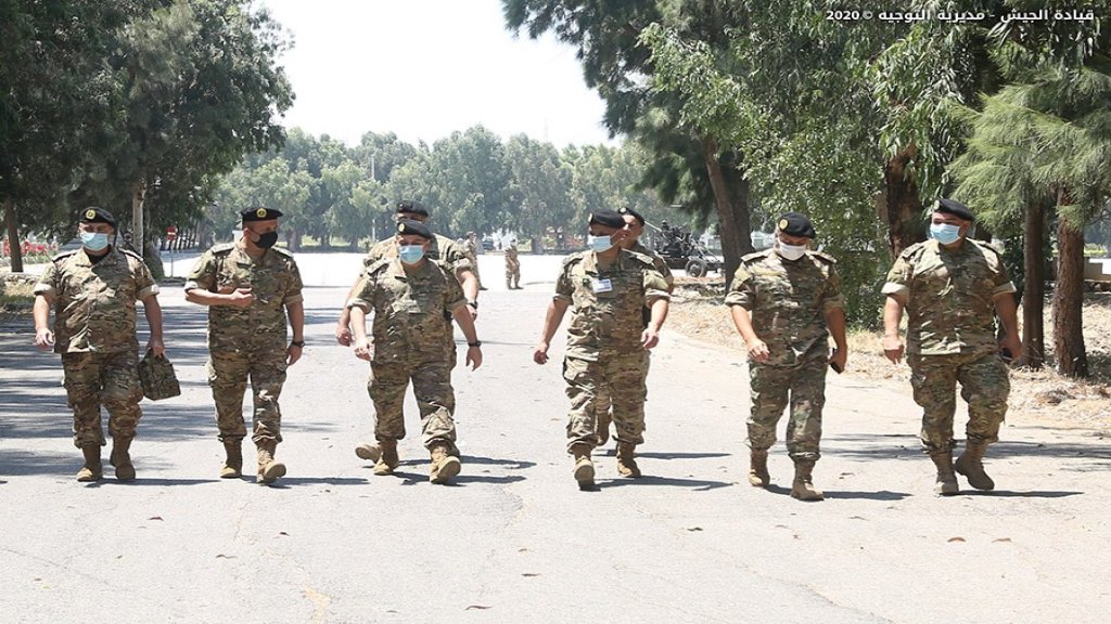 الجيش: لا صحة للمزاعم والإدعاءات التي تحدثت عن امكانية وجود أسلحة وذخائر في منطقة بعبدا- اللويزة 