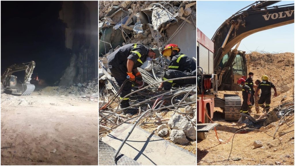 بالصور/ الدفاع المدني: عمليات البحث عن المفقودين اثر انفجار مرفأ بيروت لا زالت مستمرة لليوم الـ16 على التوالي 