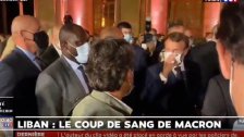 بالفيديو/ ماكرون يوبخ الصحافي الفرنسي الذي كتب مقال عن عقوبات بحق سياسيين لبنانيين في صحيفة "لو فيغارو":" لقد تصرفت بطريقة غير مهنية وغير مسؤولة"
