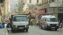 بالصورة/ فرق الإنقاذ لا زالت تواصل عملها في مار مخايل بحثاً عن خيط أمل تحت الركام