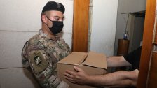 الجيش: وحداتنا قامت بتوزيع حصص غذائية على حوالى ثلاثة آلاف وخمسين عائلة من متضرري انفجار المرفأ 