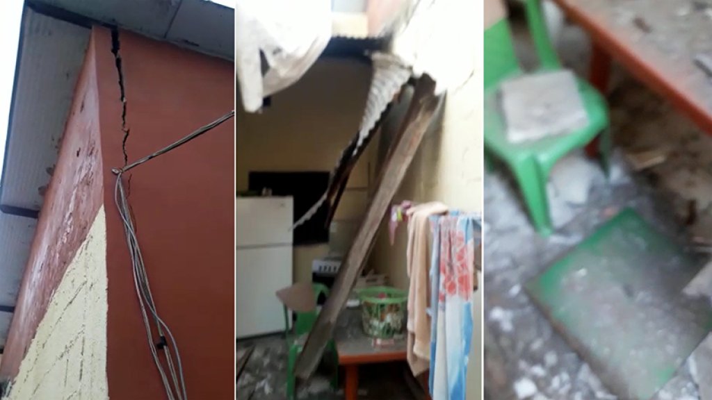 بالفيديو/ عن منزل بات مهدداً بالسقوط اثر انفجار مرفأ بيروت: الأم حمت صغارها بجسدها من عصف الإنفجار...ورب الأسرة أمّن على العائلة ونام في السيارة!