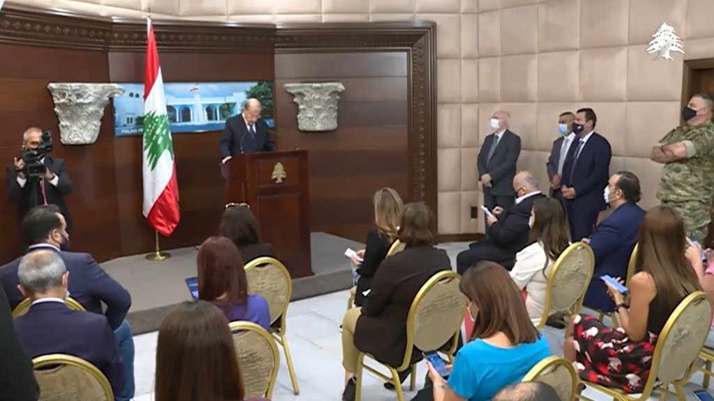 بالصور/ اللبنانيون يعلقون على كلمة رئيس الجمهورية بعد عبارة &quot;رايحين عجهنم&quot;!