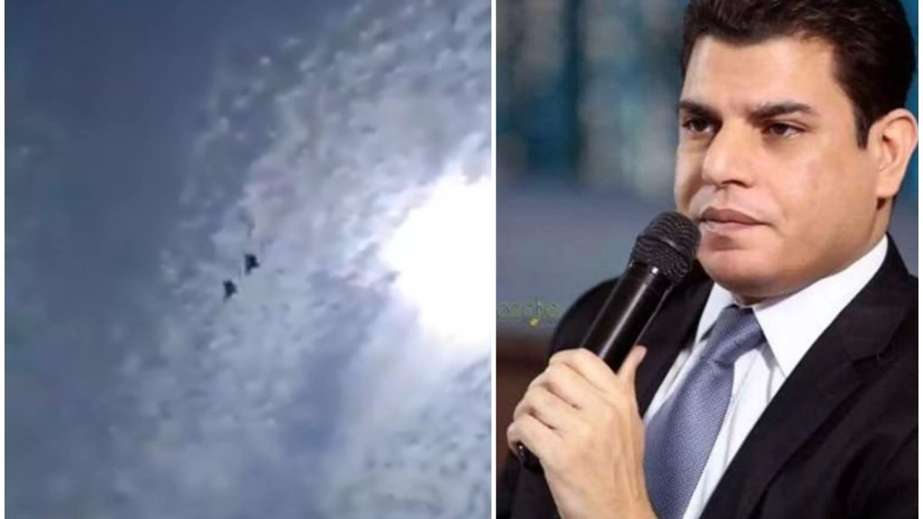 زهران ينشر فيديو ويعلق: مصادر عسكرية تؤكد أن 6 طائرات &quot;اسرائيلية&quot; من نوع F 16 نفذت غارات وهمية على علو منخفض