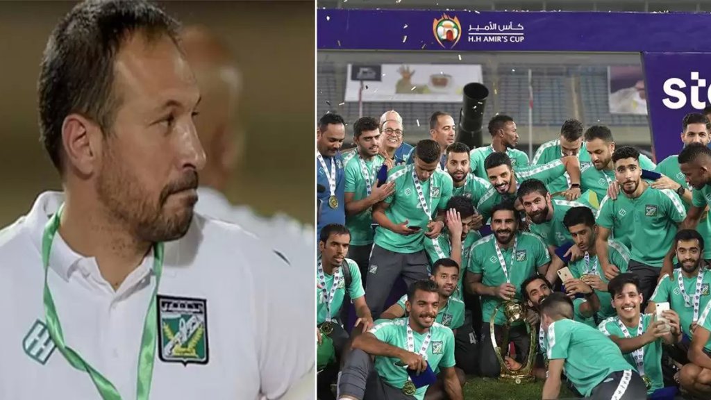 نادي العربي بقيادة المدرب اللبناني باسم مرمر يفوز بكأس أمير الكويت