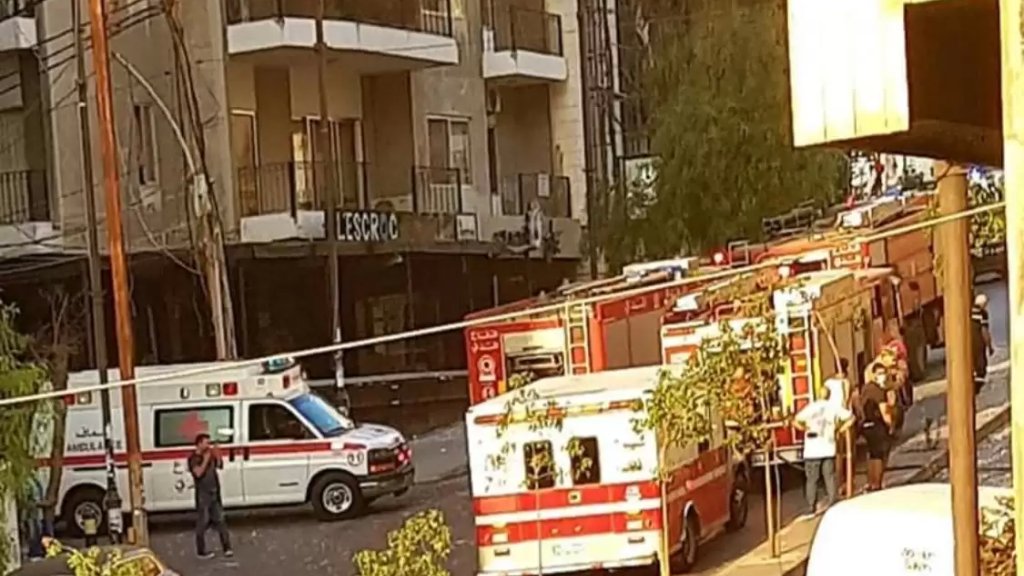 بالصور/ انفجار في منطقة الأشرفية عند الساعة السابعة والثلث صباحاً داخل أحد المطاعم المقفلة 