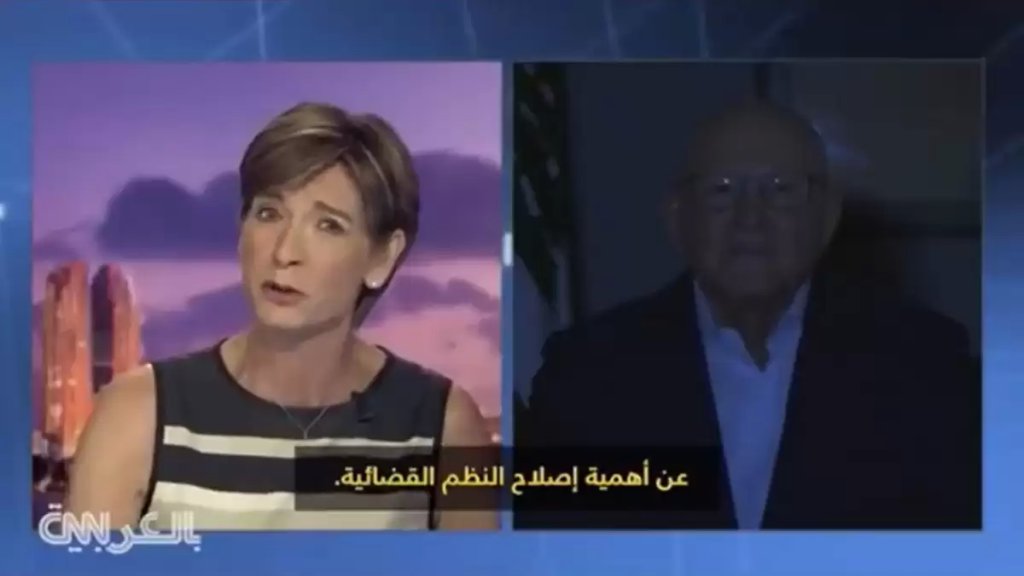 بالفيديو/ انقطعت الكهرباء خلال مداخلة مباشرة لرئيس الوزراء اللبناني الأسبق تمام سلام مع الـCNN!